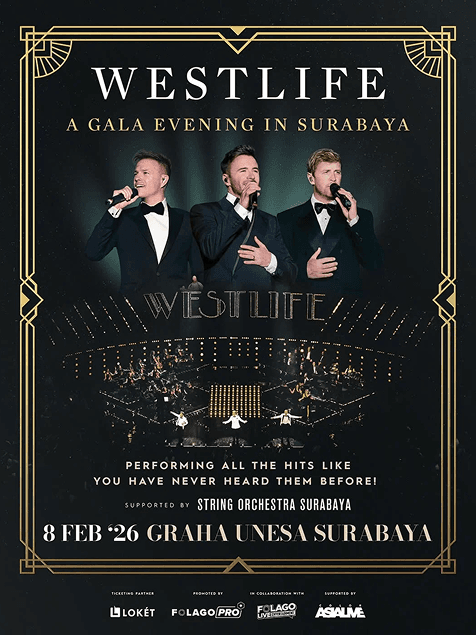 Westlife - A Gala Evening in Surabaya